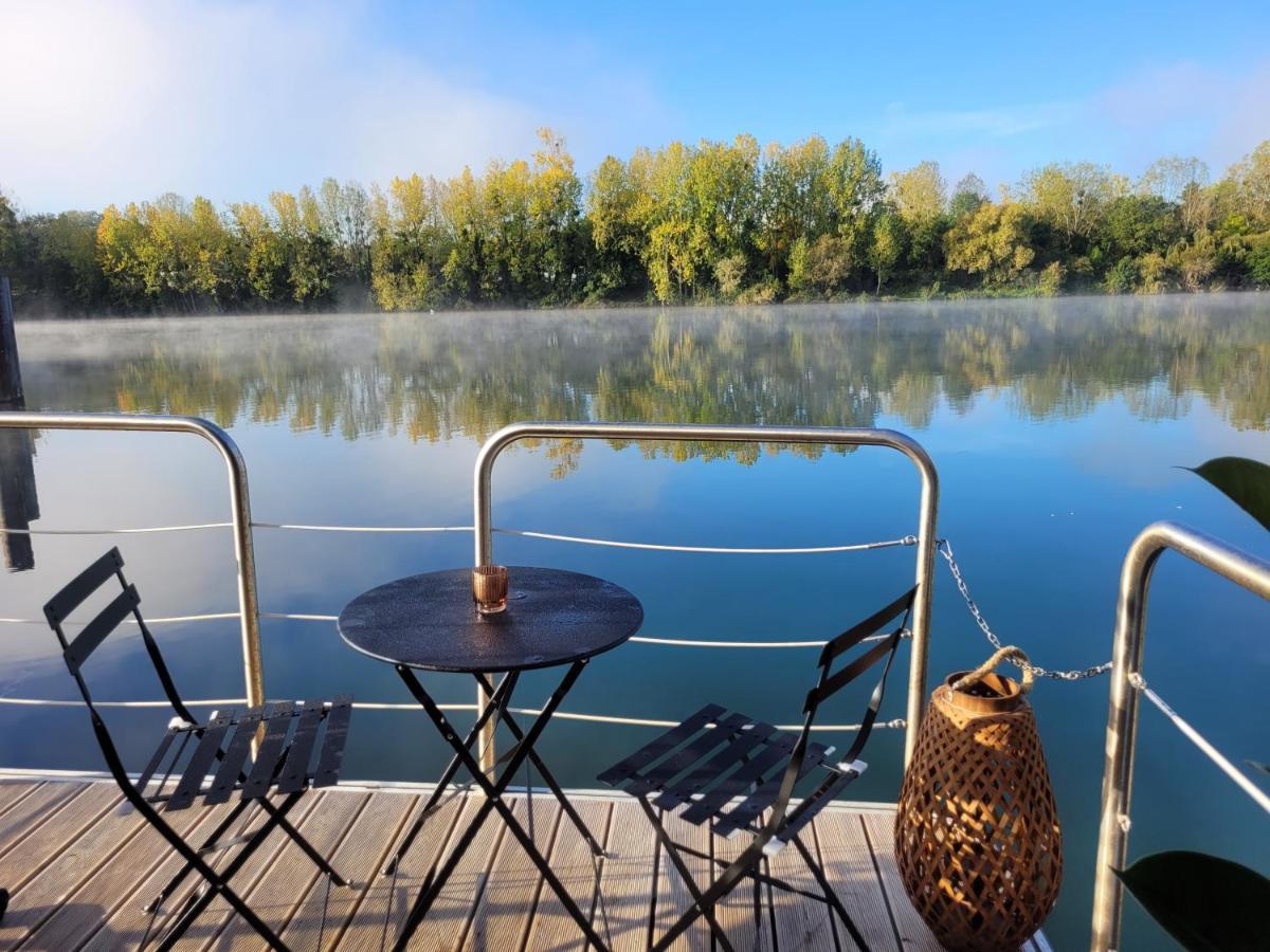 L'Escale Royale Saint-Martin-La-Garenne Port Ilon - Seine - Giverny Luaran gambar